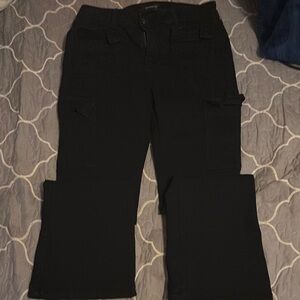 Black Boot Cut Flare Pants for a Sleek Silhouette